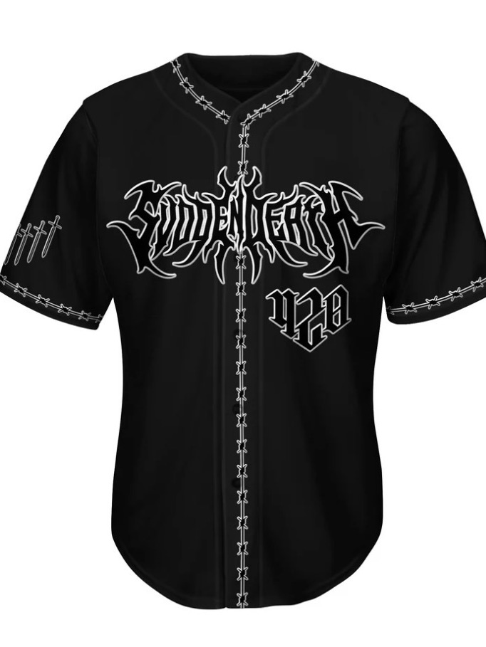 Svdden Death 420 Baseball Jersey